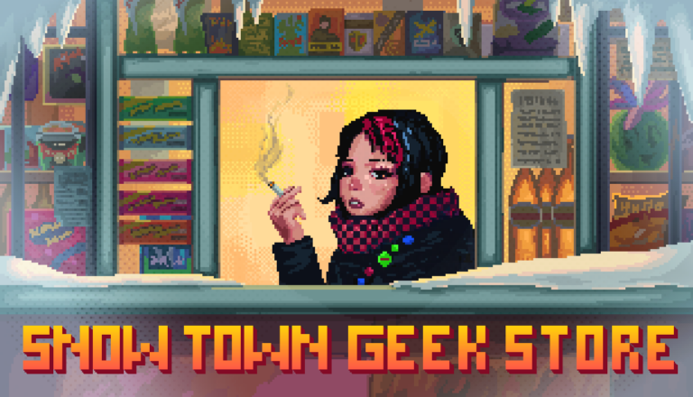 Jogo de simulação narrativa Snow Town Geek Store anunciado para PC