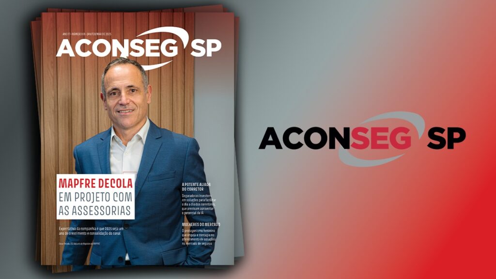 Revista da Aconseg-SP registra o voo da MAPFRE com as assessorias