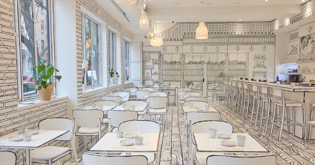 Um guia para restaurantes novos e projetados de forma criativa na cidade de Nova York