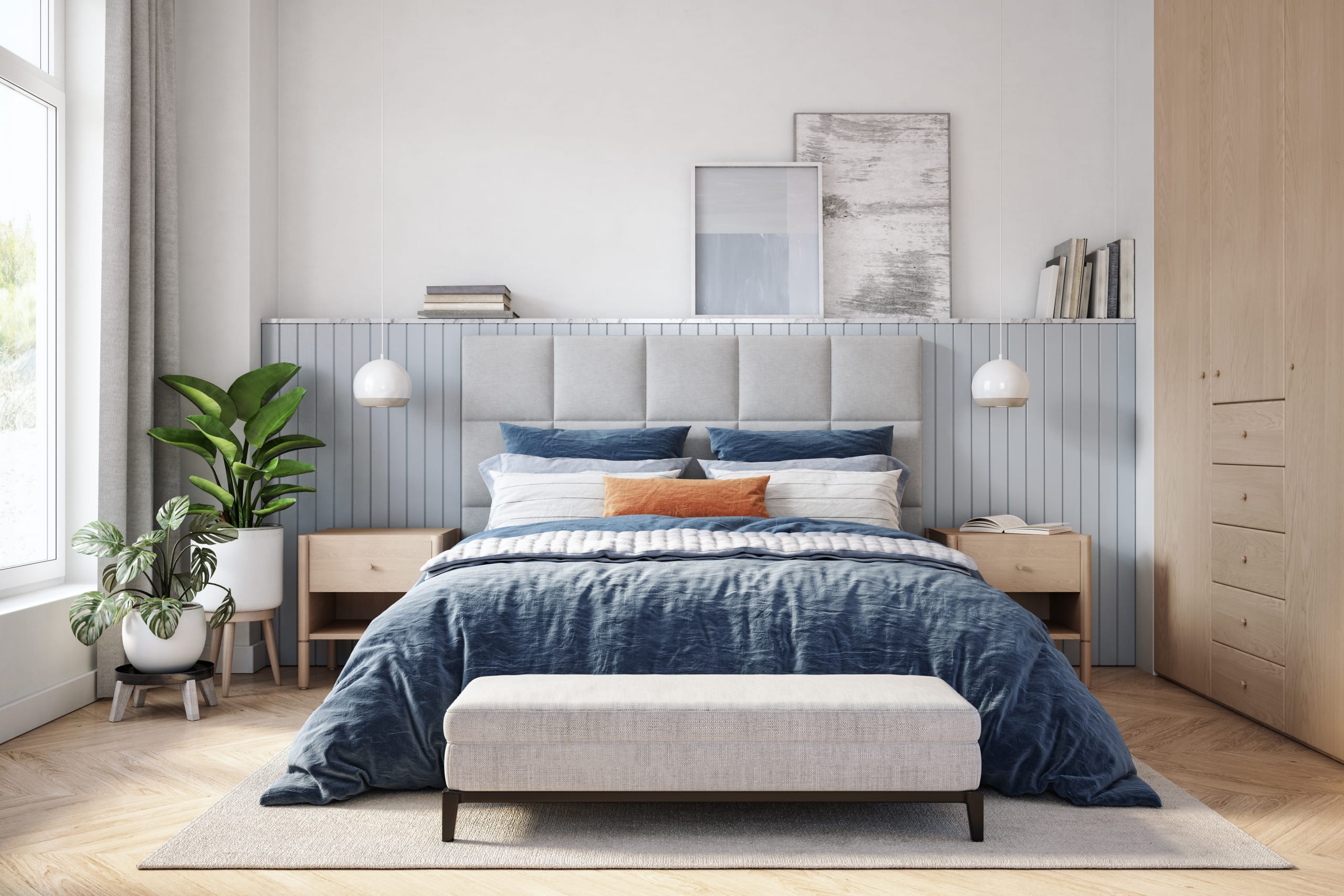 Guia de renovação do quarto – custos, design, armazenamento e idéias de cores