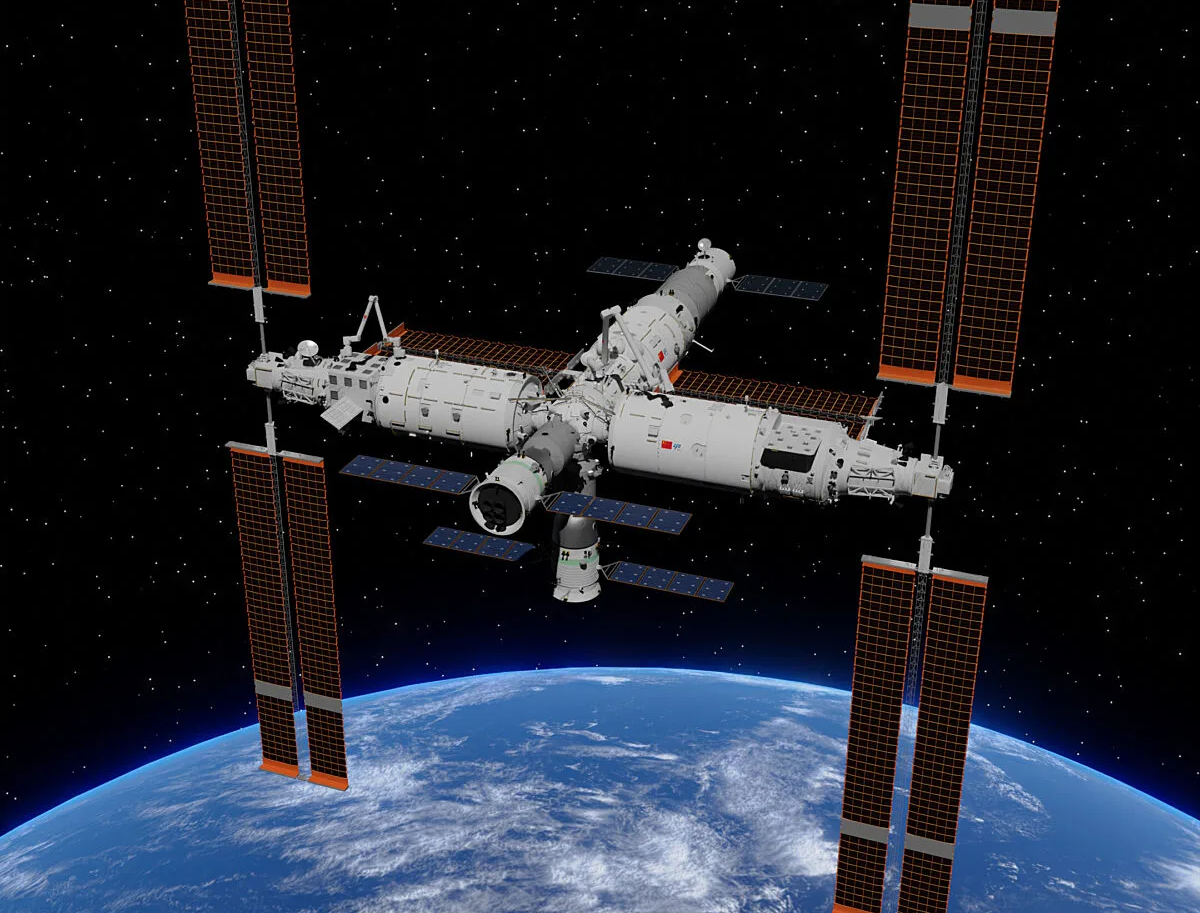 Lançamento impecável como a China envia 3 astronautas para a estação espacial de Tiangong