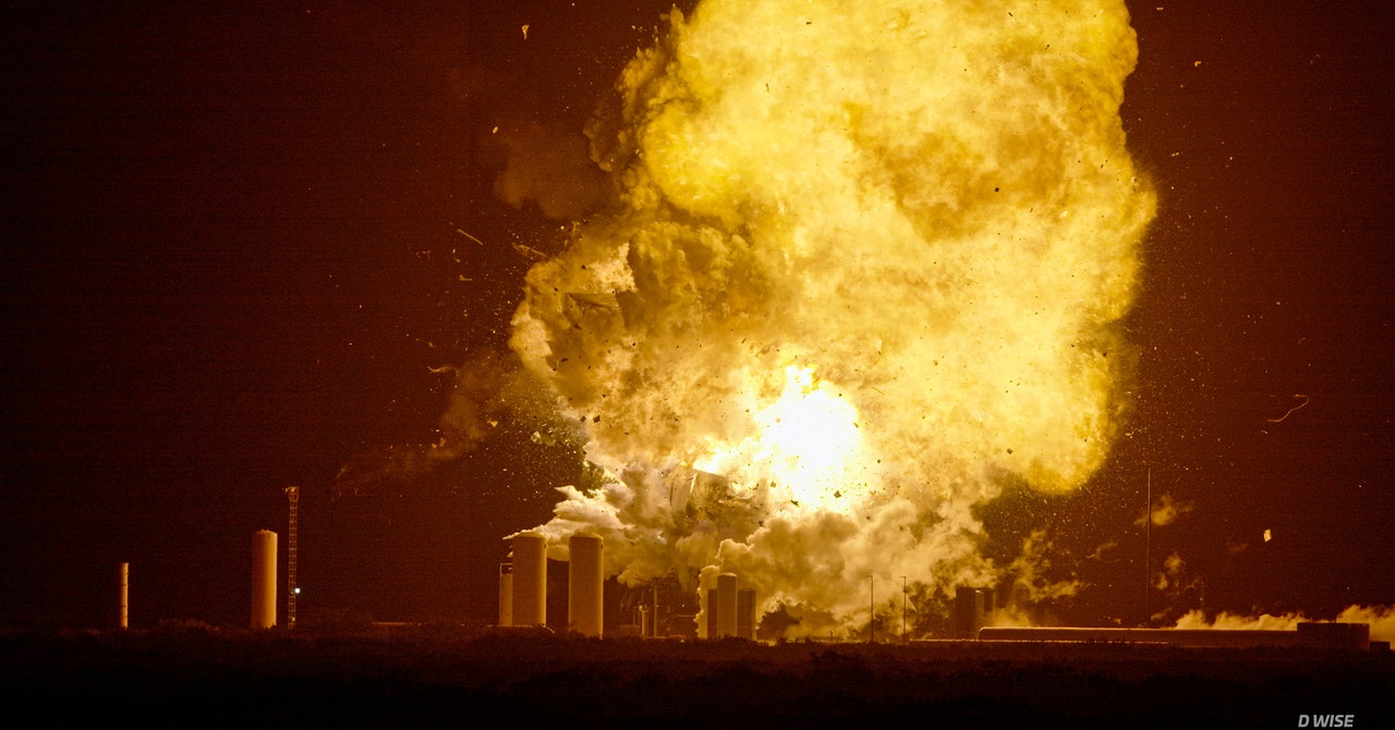 ‘Major Anomaly’ por trás da mais recente explosão da nave espacial SpaceX