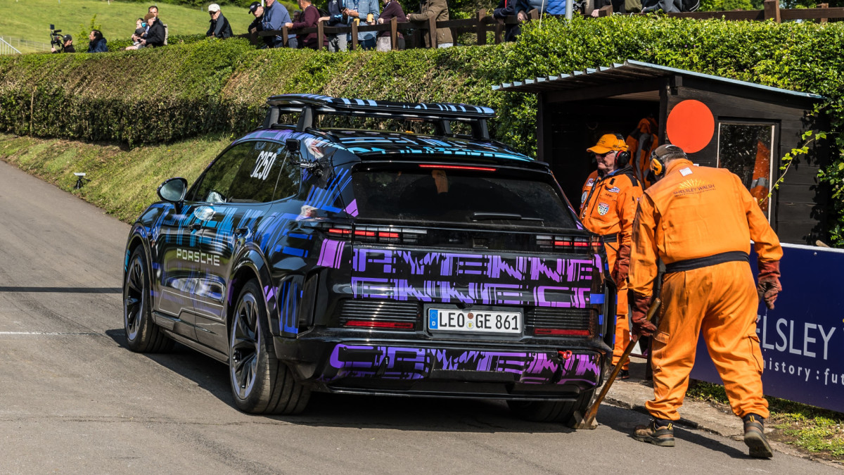 A Cayenne EV de 1.000 hp do Porsche terá ruídos falsos V8