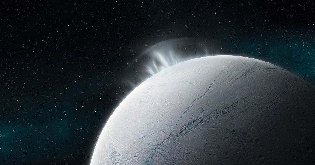 A estrutura do gelo no espaço não é de ordem nem caos – são ambos