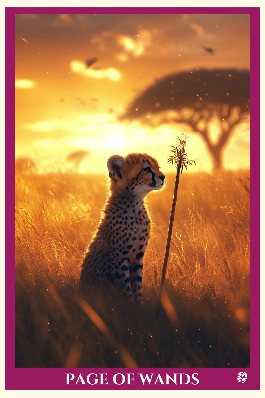 Cartão de Tarô da semana (21 a 27 de julho de 2025): Página de Wands