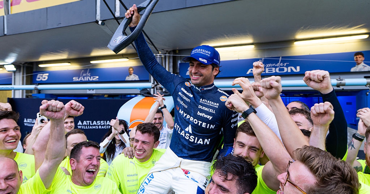 Sainz diz que até Williams duvidava do potencial do pódio