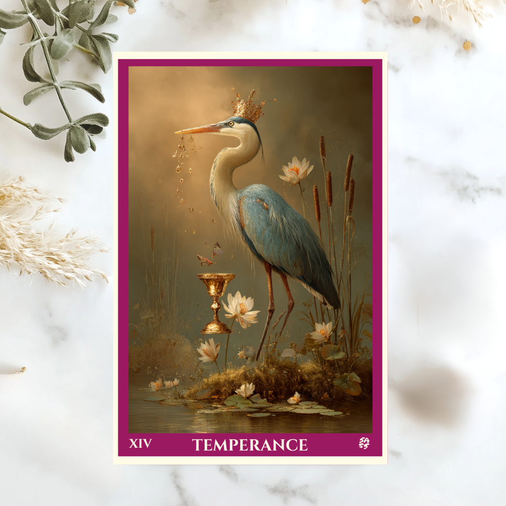 Insights de cartão de tarô: abraçando a temperança agora
