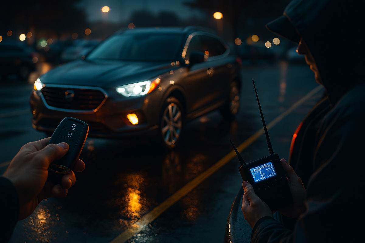 Por que os proprietários de carros inteligentes estão colocando suas chaves em microondas