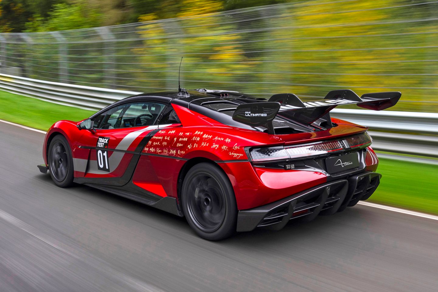 U9 Xtreme de 308 mph agora também é o EV de anel mais rápido