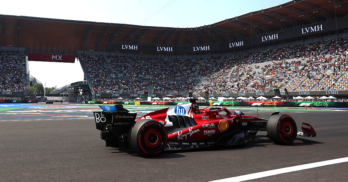 Leclerc lidera o FP1 carregado de novatos no México