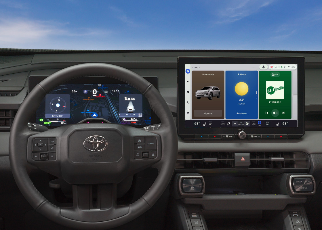 O novo sistema de infoentretenimento da Toyota visa estabelecer um novo padrão