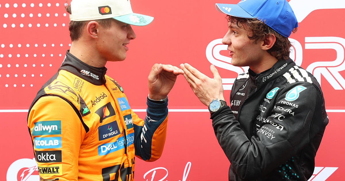 Antonelli ‘irritado’ por ficar atrás de Norris novamente no Brasil