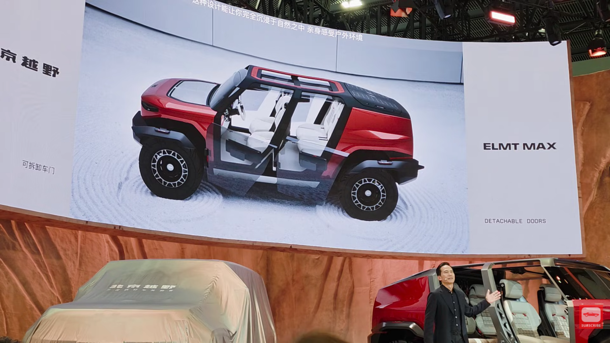 Um novo off-roader chinês parece pronto para enfrentar o Jeep Wrangler