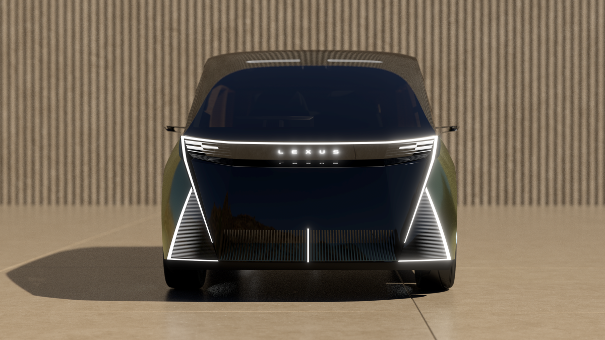 Galeria Lexus LS Concept: Minivan de seis rodas em fotos