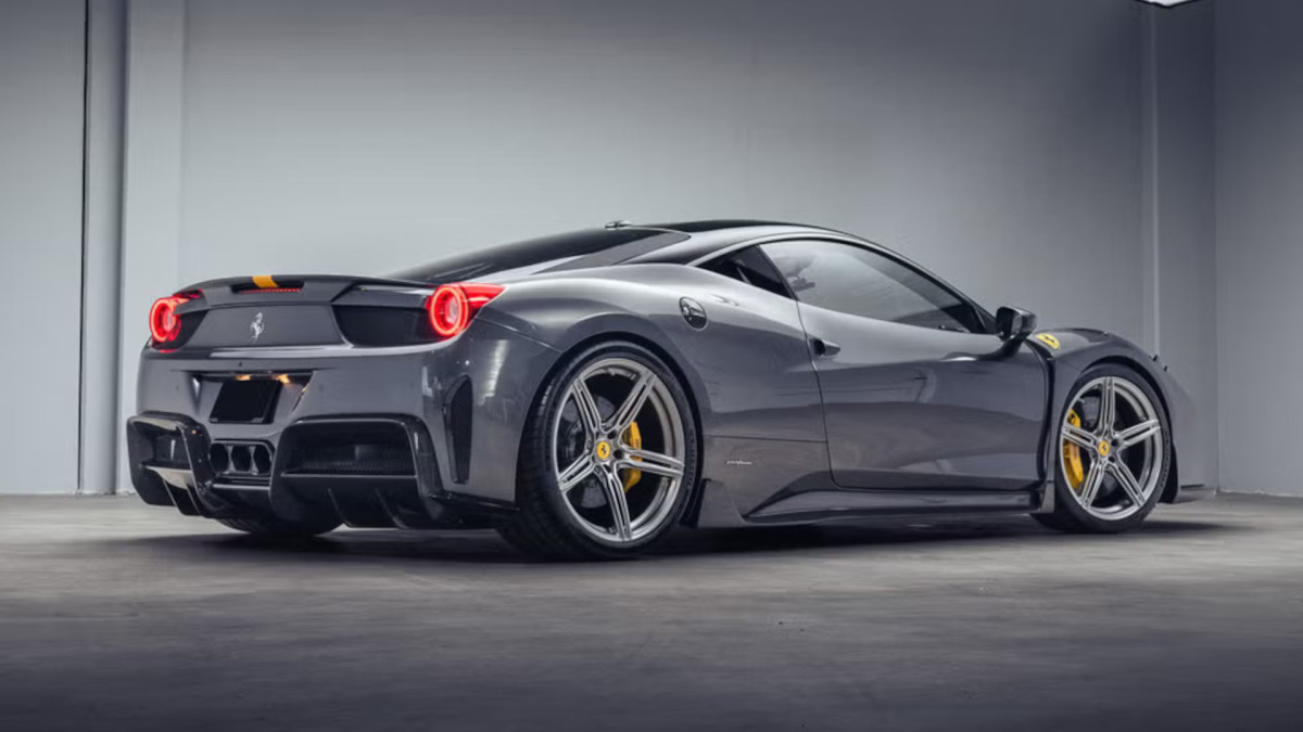 A nova Ferrari 458 CTR de Vorsteiner é a versão 458 mais limpa dos últimos anos