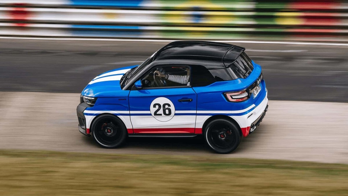 Este carro tem o tempo de volta mais lento em Nürburgring, na Alemanha