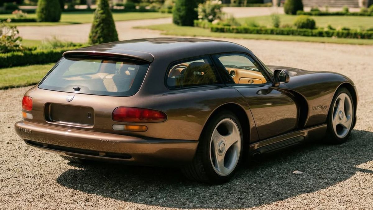 O conceito do Dodge Viper Shooting Brake que está se tornando real