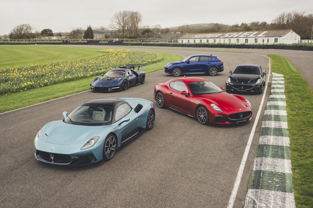 Maserati dá uma festa em Goodwood e todos os convidados de honra conquistaram seu lugar na grade