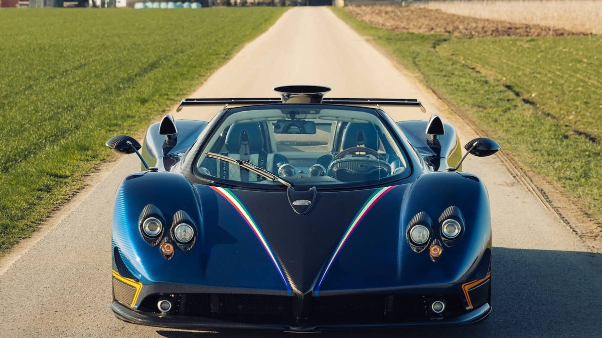 Pagani Zonda 760 Unica Roadster único chega ao salão de automóveis mais exclusivo do mundo