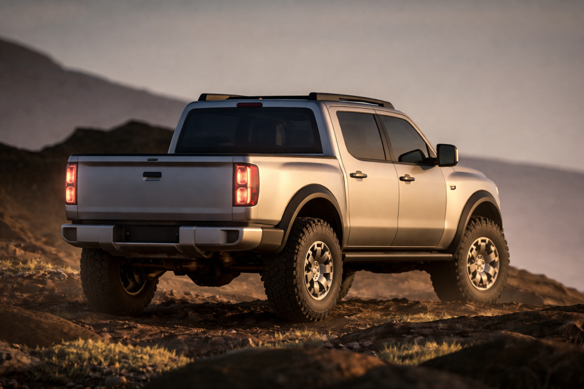 O caminhão Hyundai Boulder parece um Toyota Tacoma Challenger adequado