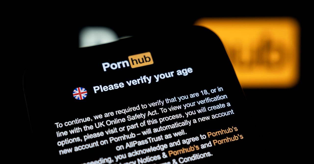 Pornhub restaura acesso para adultos do Reino Unido que usam a verificação de idade da Apple