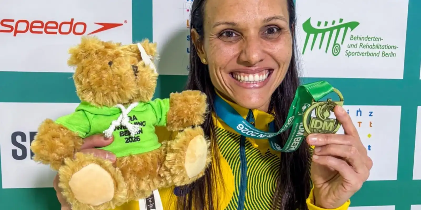 Carol Santiago é ouro, o 37º pódio do país no Internacional de Berlim