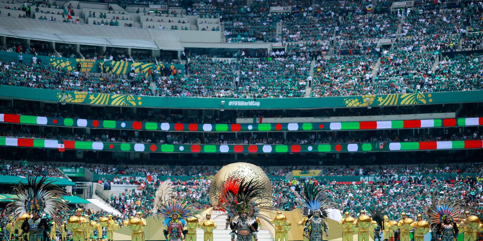 Abertura da Copa 2026 emociona o Estádio Azteca, no México