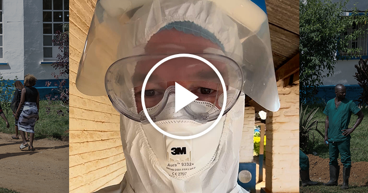 O que vi dentro de uma enfermaria de Ebola
