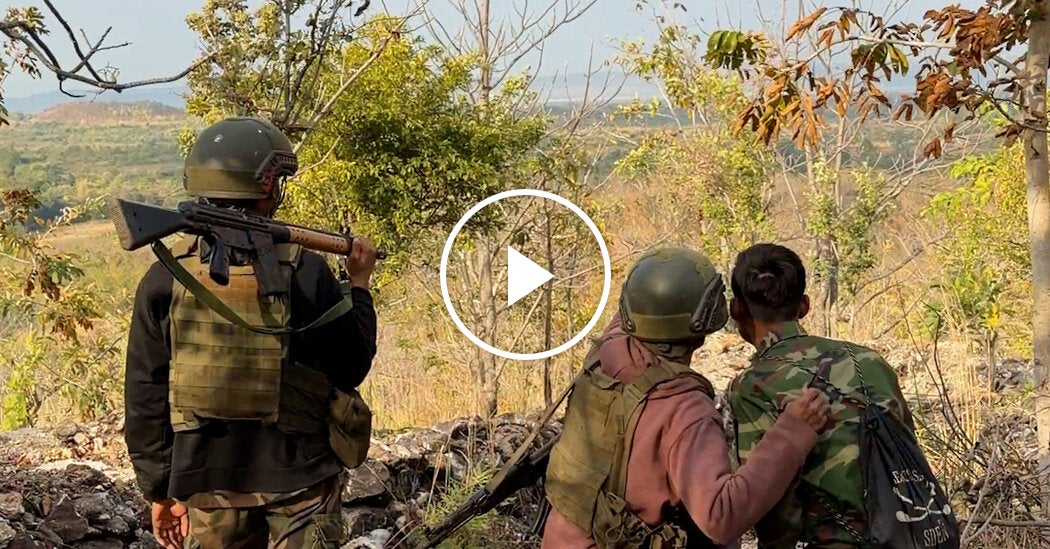 Na linha de frente da guerra esquecida de Mianmar