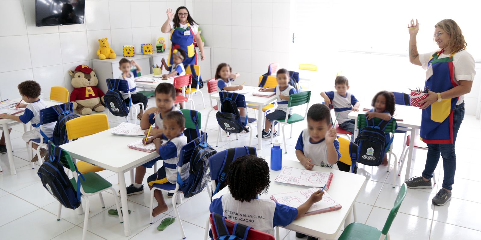 Matrículas em creches avançam 11% em quase uma década